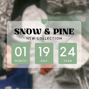 SNOW & PINE drops FRIDAY the 19th @ 4:00 EST! 🌲🤍